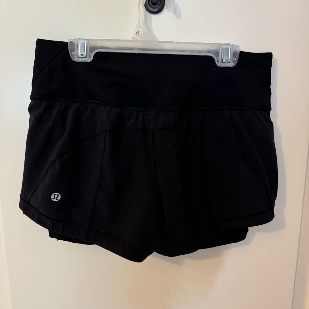 Lululemon black shorts (with built in spandex)